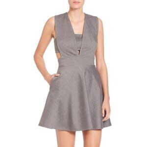 Prose & Poetry Kendra Deep V-Neck Cutout Dress